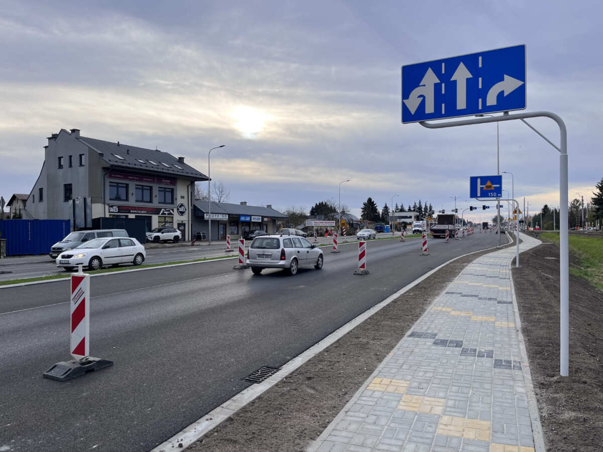 Przebudowa ul. Warszawskiej w Rzeszowie [listopad 2023]